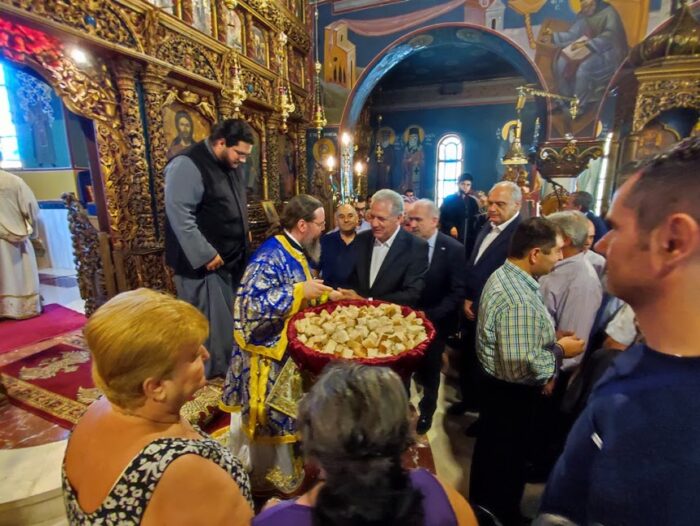 Η εορτή της Καταθέσεως της Τιμίας Εσθήτος της Θεοτόκου εν Βλαχέρναις στο Αιτωλικό