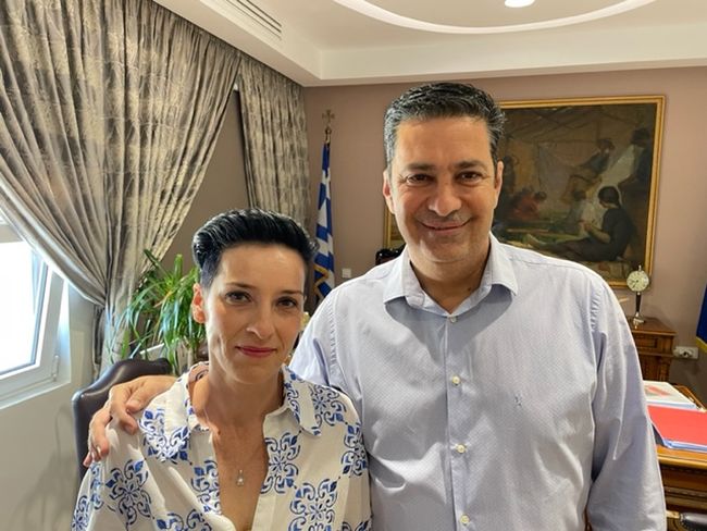 Η Όλγα Κουτσούκη-Στούπα υποψήφια με τον Γιώργο Παπαναστασίου