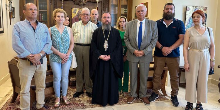 Η παράταξη  “Ανάπτυξη για όλους”στον Μητροπολίτη Αιτωλίας & Ακαρνανίας, Δαμασκηνό