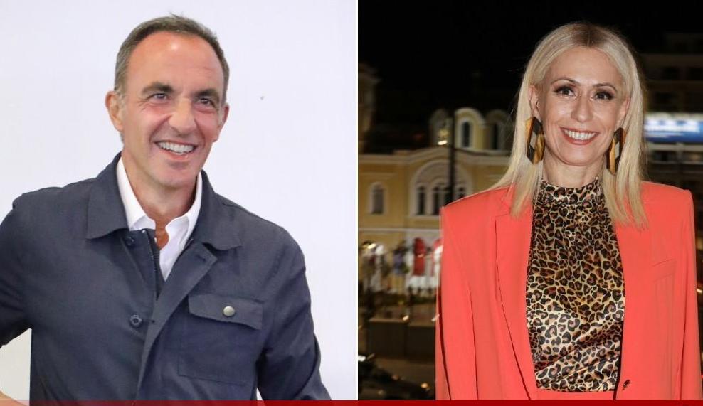 Η Μαρία Μπακοδήμου σε μία υπέροχη φωτογραφία με τον Νίκο Αλιάγα από τις καλοκαιρινές τους διακοπές