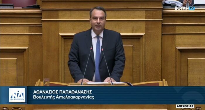 Ομιλία Θ.Παπαθανάση για την άρση των περιορισμών για την ψήφο των Ελλήνων του εξωτερικού