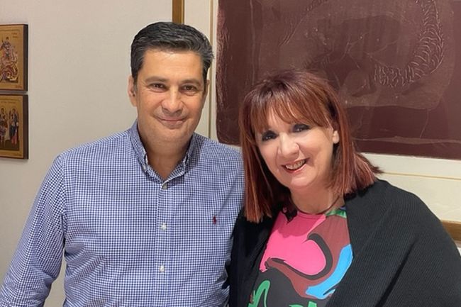 Υποψήφια η Ελένη Μπρούτα με τον Γιώργο Παπαναστασίου
