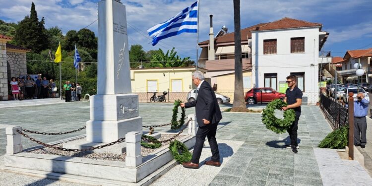 Επίσημο μνημόσυνο για τα θύματα της Γερμανικής Κατοχής στις Δ.Ε Αρακύνθου και Μακρυνείας