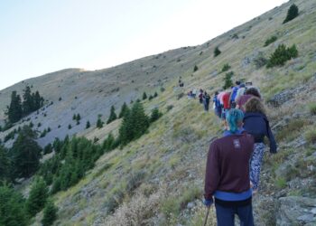 Πεζοπορία για προσκύνημα στην Παναγία την Προυσιώτισσα