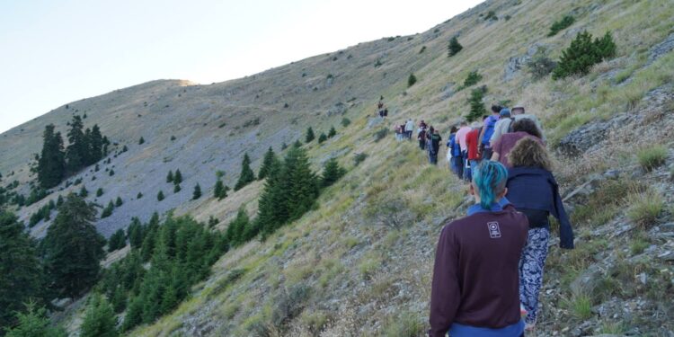 Πεζοπορία για προσκύνημα στην Παναγία την Προυσιώτισσα