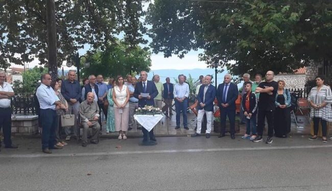 Συγκινητική εκδήλωση προς τιμήν του Βασίλη Αντωνόπουλου/ Το όνομά του σε οδό & στο γήπεδο της Μυρτιάς