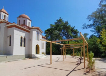 Γιορτάζει η εκκλησία του Σωτήρος στο Πάρκο Αγρινίου/Ξεκίνησαν οι προετοιμασίες