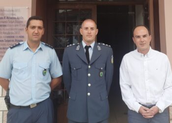 Ο Λάμπρος Δημητρογιάννης παρέδωσε σύγχρονο εξοπλισμό στο Α.Τ. Θέρμου