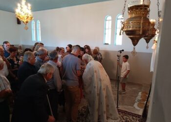 Γιόρτασε το ξωκκλήσι της Μεταμόρφωσης του Σωτήρος στην Ποταμούλα