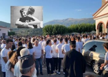 Σπαραγμός στη Ναύπακτο στο στερνό αντίο στον 17χρονο Μάριο