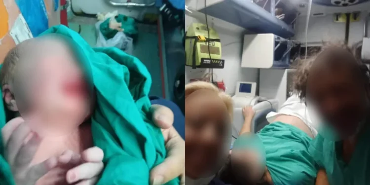 Φωτιά στην Αλεξανδρούπολη: Τι είπε η γυναίκα που γέννησε εν μέσω εκκένωσης του νοσοκομείου