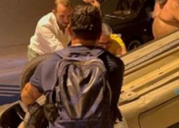 Τούμπαρε αυτοκίνητο μέσα στο τούνελ της περιμετρικής στην Ναύπακτο