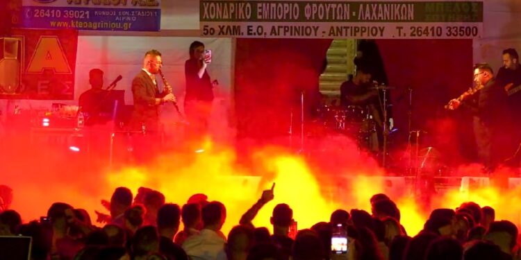 Ξεσήκωσαν το Αγρίνιο Καψάλης -Τσίκος στη γέφυρα του Αχελώου!(βίντεο)