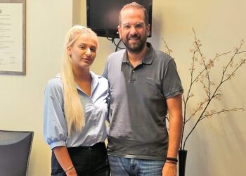 Η Στεργιανή Κουτζούνη από την Αιτωλ/νία υποψήφια με τον Νεκτάριο Φαρμάκη 