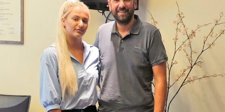 Η Στεργιανή Κουτζούνη από την Αιτωλ/νία υποψήφια με τον Νεκτάριο Φαρμάκη 