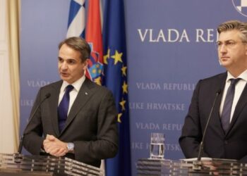 Με τον Μητσοτάκη επικοινώνησε ο Κροάτης πρωθυπουργός – «Καταδικάζουμε τη βία και τον χουλιγκανισμό»