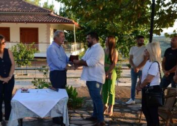 Ονοματοδοσία προς τιμήν του θρυλικού παλαιστή Γιώργου Τρομάρα στην Αγία Σοφία Θέρμου