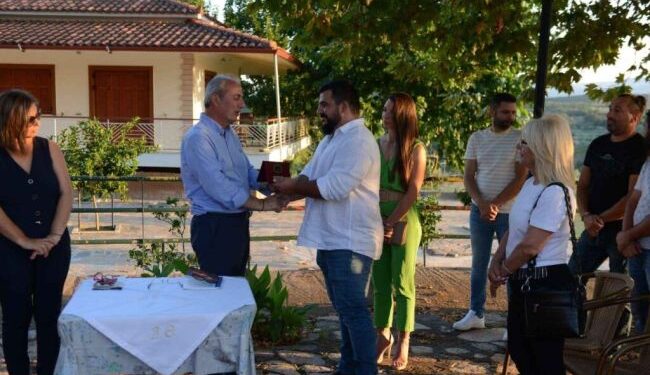 Ονοματοδοσία προς τιμήν του θρυλικού παλαιστή Γιώργου Τρομάρα στην Αγία Σοφία Θέρμου