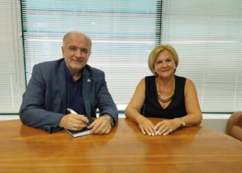 Και η Μαρία Βερελή με τον Κώστα Λύρο