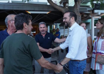 Επίσκεψη Νεκτάριο Φαρμάκη σε Σελιανίτικα και Ακράτα
