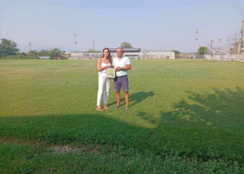 Απινιδωτές σε γήπεδα τοποθέτησε ο δήμος Αμφιλοχίας