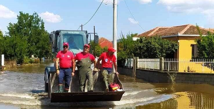 Στην βιβλική καταστροφή της Καρδίτσας η Ε.Ο.Ε.Δ. Μεσολογγίου