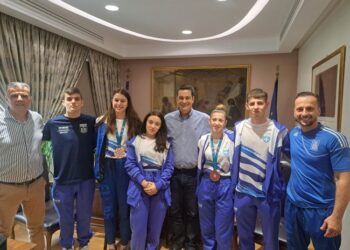 Συνάντηση Γιώργου Παπαναστασίου με τους αθλητές και τις αθλήτριες του ΑΣ Θησέα Αιτωλοακαρνανίας