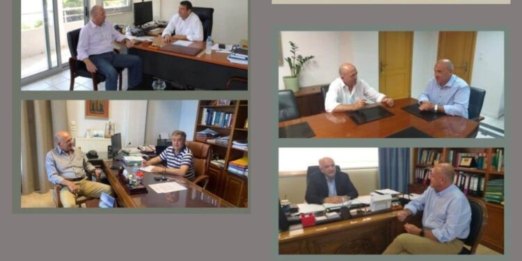 Ο υποψήφιος Περιφερειακός Σύμβουλος, Φώτης Σκληρός συναντήθηκε με όλους τους Δημάρχους της Αιτωλοακαρνανίας