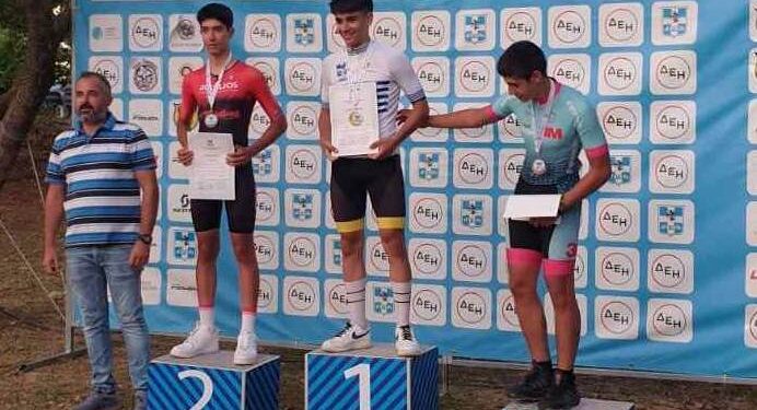 Ματσούκι:Ο Δημήτρης Κουρουμπλής στο Πανελλήνιο Πρωτάθλημα Ποδηλασίας Δρόμου