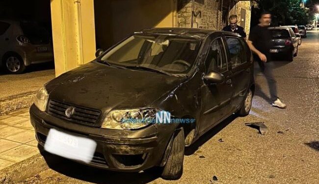 Χτύπησε με το αυτοκίνητο του έξι σταθμευμένα οχήματα και δύο μηχανές στη Ναύπακτο
