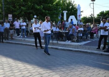 Ο Νεκτάριος Φαρμάκης σε Νεοχώρι, Θέρμο και Καινούργιο
