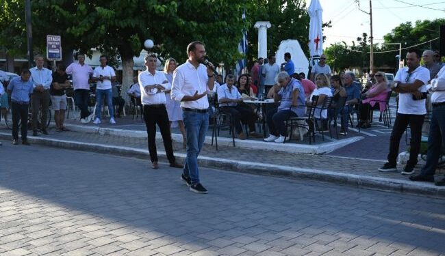 Ο Νεκτάριος Φαρμάκης σε Νεοχώρι, Θέρμο και Καινούργιο