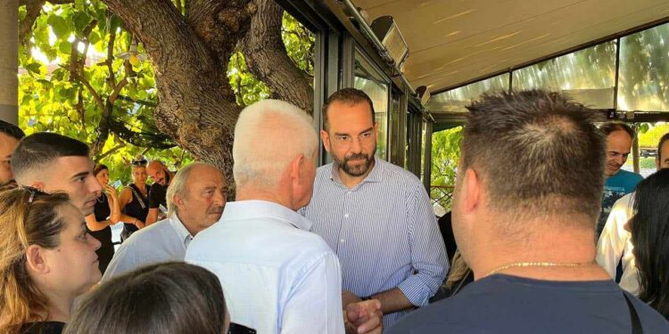 Με πολίτες στη Νεάπολη και το Χαλκιόπουλο συναντήθηκε σήμερα ο Νεκτάριος Φαρμάκης