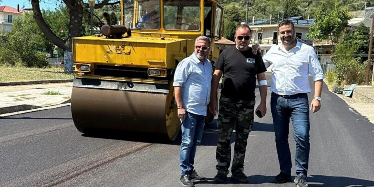 O δρόμος στην Καμαρούλα Αγρινίου αποκαταστάθηκε …. μετά από δεκαετίες!