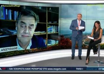Στην εκπομπή Κοινωνία Ώρα Mega ο Γιώργος Αποστολάκης