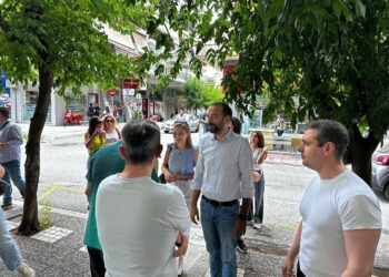 Νεκτάριος Φαρμάκης: Περιοδεία στο Αγρίνιο