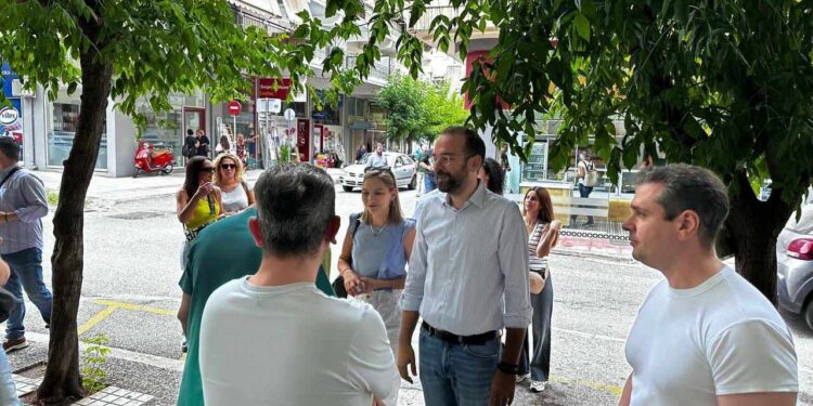 Νεκτάριος Φαρμάκης: Περιοδεία στο Αγρίνιο