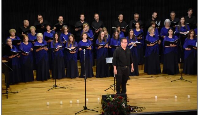 Τις καλύτερες εντυπώσεις άφησε η Χορωδία του Πνευματικού Κέντρου του Δήμου Μεσολογγίου στην Επετειακή Συνάντηση Χορωδιών