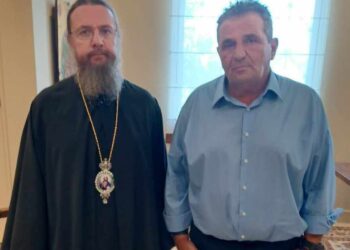 Οι ελλείψεις στην υγεία στο επίκεντρο της συνάντησης του Άρη Παπανδρέου με τον Μητροπολίτη Αιτωλίας & Ακαρνανίας