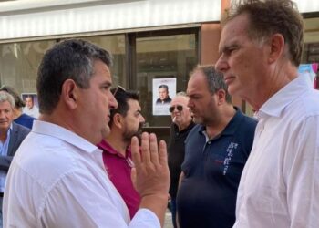 Στο Μεσολόγγι ο Ευρωβουλευτής του ΠΑΣΟΚ Νίκος Παπανδρέου