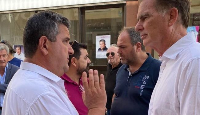 Στο Μεσολόγγι ο Ευρωβουλευτής του ΠΑΣΟΚ Νίκος Παπανδρέου