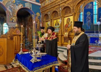 Ιερατική Σύναξη στην Μητρόπολη Αιτωλίας και Ακαρνανίας