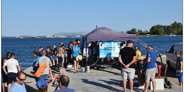 Αυλαία για τον 9ο Κολυμβητικό διάπλου Λιμνοθάλασσας «Λόρδος Βύρων»