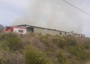 Τεράστιες καταστροφές σε στάβλο από φωτιά στον Κουβαρά Ξηρομέρου