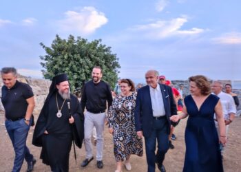 Εγκαινιάστηκε το έργο «Στερέωση, Αποκατάσταση και Ανάδειξη αρχαίου θεάτρου Πλευρώνας»