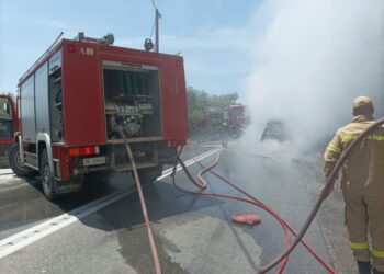 Πήρε φωτιά όχημα στο Χαλκιόπουλο Αιτωλ/νίας