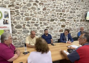 Ο υποψήφιος περιφερειάρχης Δυτικής Ελλάδας Κώστας Καρπέτας στην Ομοσπονδία Ναυπακτίας