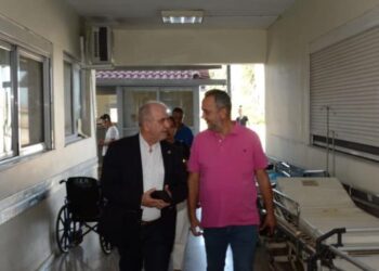 Στο Νοσοκομείο Μεσολογγίου ο Κώστας Λύρος