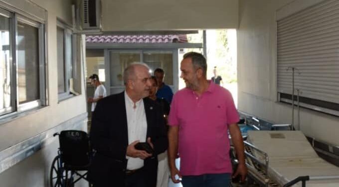   Στο Νοσοκομείο Μεσολογγίου ο Κώστας Λύρος