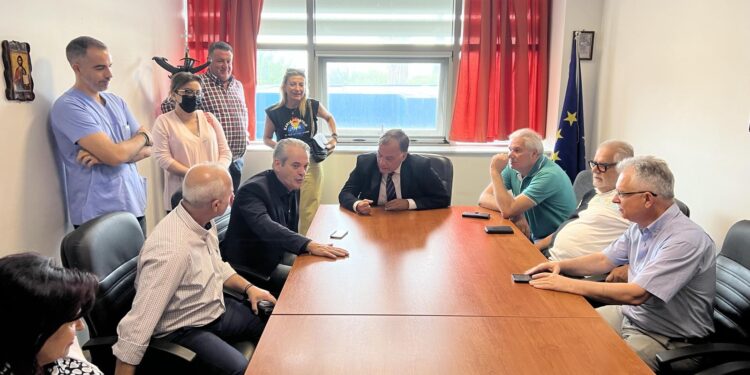 Ο Κώστας Πιστιόλας στο Νοσοκομείο Αγρινίου: Η Δημοτική Αρχή οφείλει να μάχεται καθημερινά για τη Δημόσια Υγεία